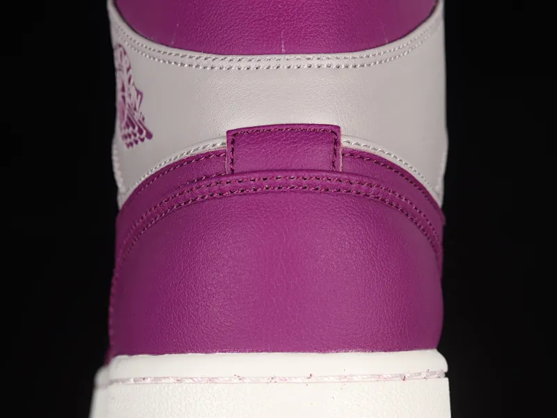 All categories Air Jordan Jordan series basketball shoes Air Jordan 1 Mid Air Jordan 1 Mid "Magenta" AJ1 Joe 1 purple gray China basketball shoes BQ6472-501